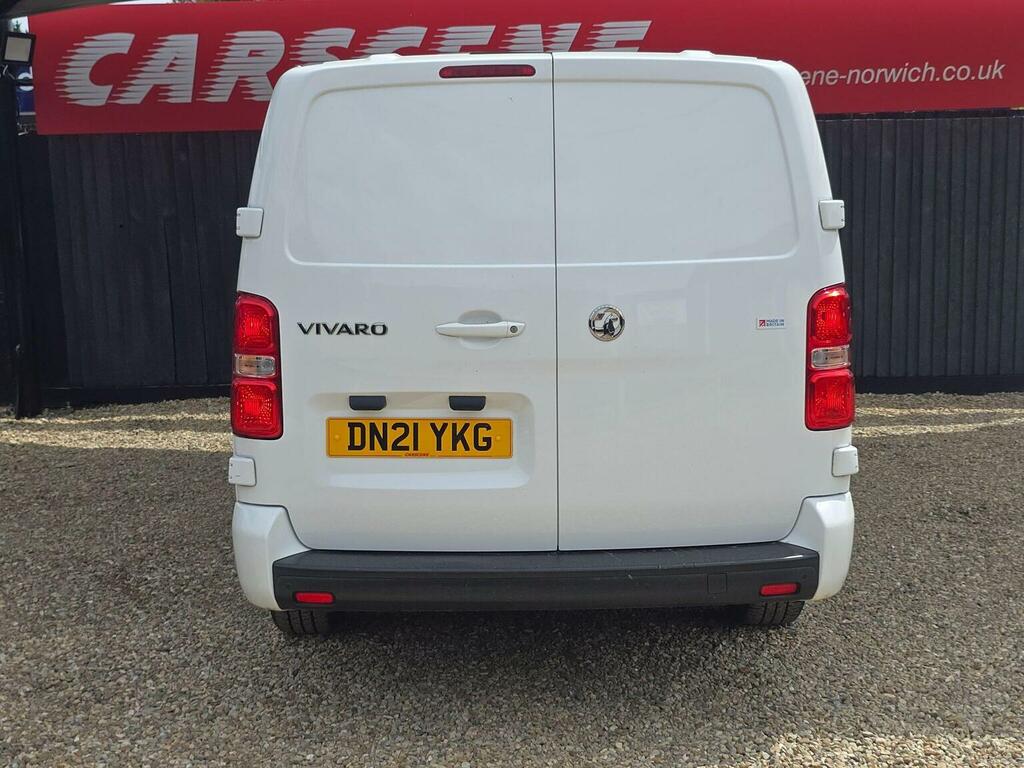 Vauxhall Vivaro Panel Van 1.5 Turbo D 2900 Sportive L2 H1 Euro 6 DN21YKG White #5