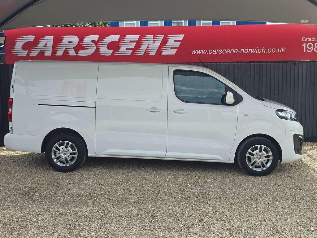 Vauxhall Vivaro Panel Van 1.5 Turbo D 2900 Sportive L2 H1 Euro 6 DN21YKG White #3