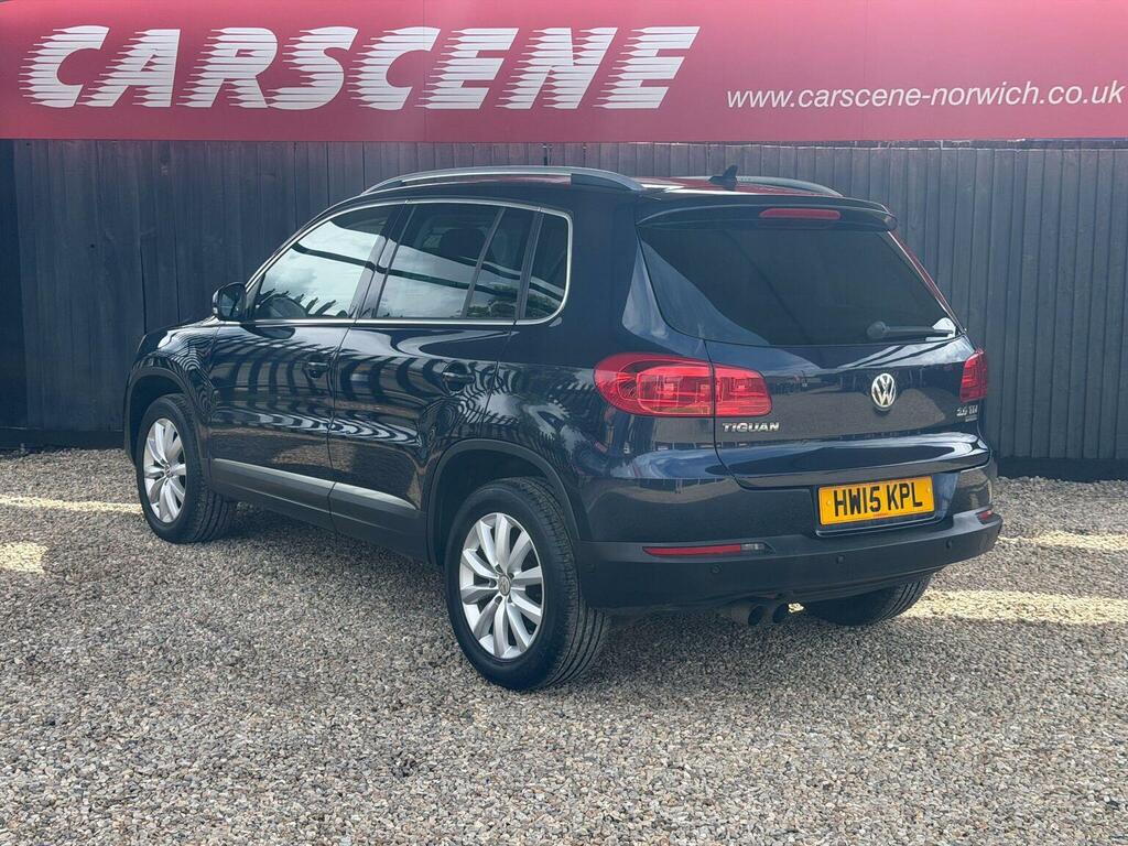 Volkswagen Tiguan Suv 2.0 Tdi Bluemotion Tech Match 4Wd Euro 5 Ss HW15KPL Blue #4