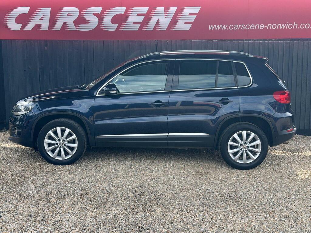 Volkswagen Tiguan Suv 2.0 Tdi Bluemotion Tech Match 4Wd Euro 5 Ss HW15KPL Blue #3