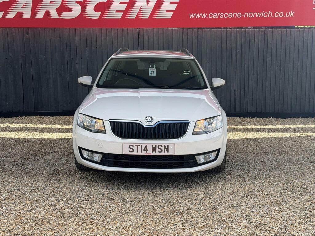 Skoda Octavia Estate 1.6 Tdi Se Euro 5 Ss 201414 White
