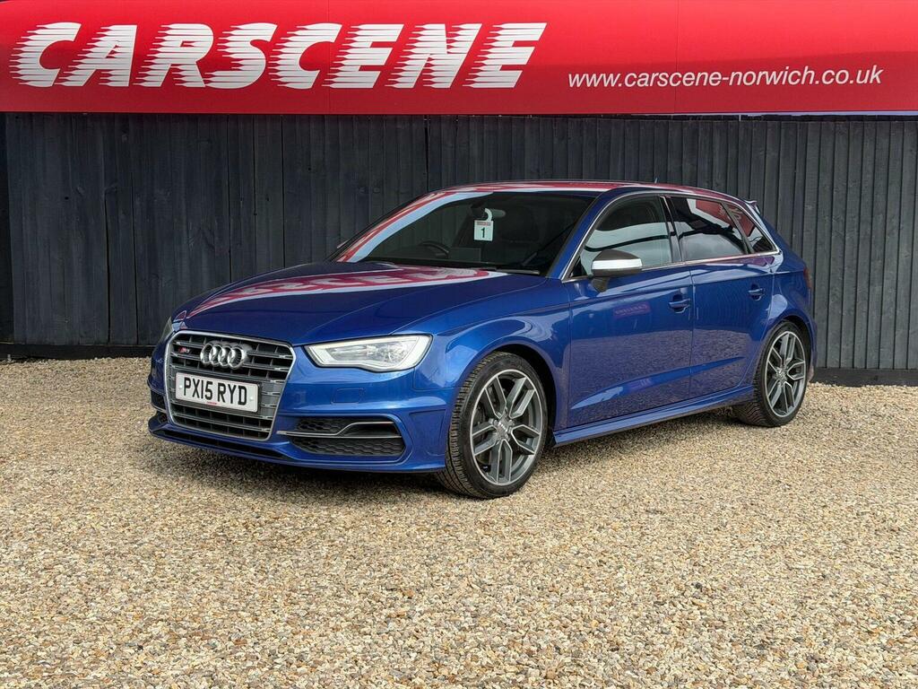 Audi S3 Hatchback 2.0 Tfsi Sportback Quattro Euro 6 Ss Blue #2