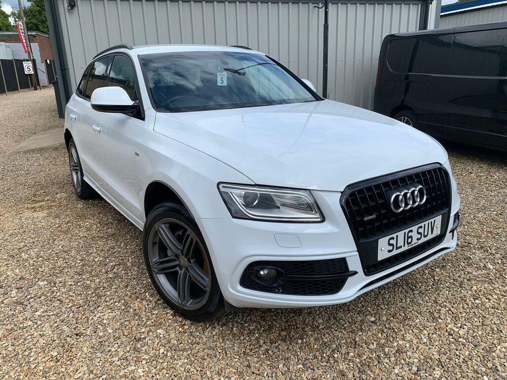Audi Q5 2.0 Tdi S Line Plus S Tronic Quattro Euro 6 Ss White