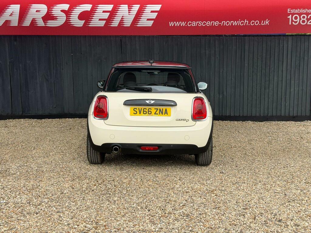 Mini Hatch Hatchback 1.5 Cooper D Euro 6 Ss 201666 White #5