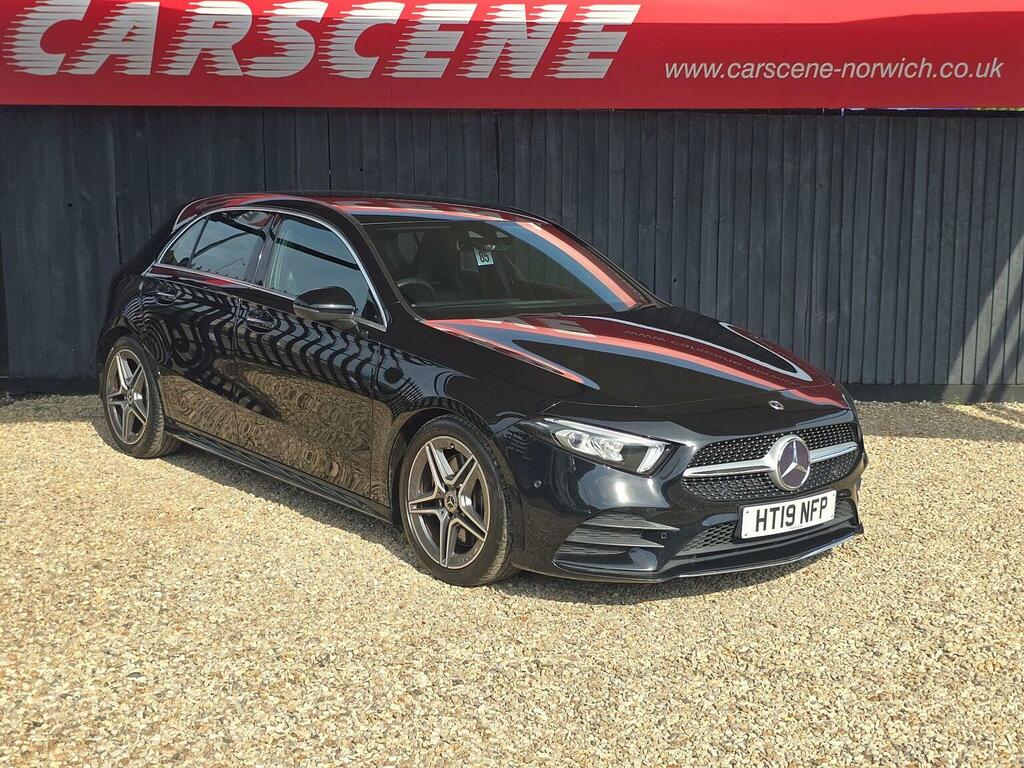 Mercedes-Benz A Class Hatchback 2.0 A250 Amg Line Premium 7G-dct Euro Black