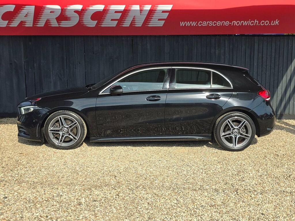 Mercedes-Benz A Class Hatchback 2.0 A250 Amg Line Premium 7G-dct Euro HT19NFP Black #5