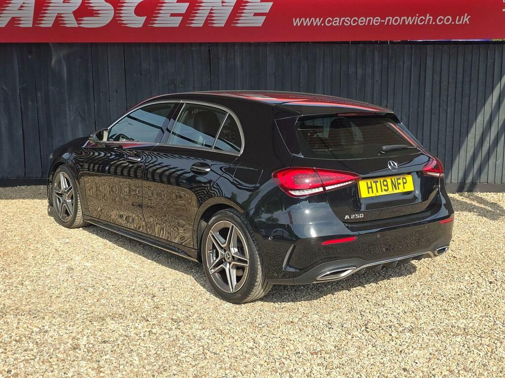 Mercedes-Benz A Class Hatchback 2.0 A250 Amg Line Premium 7G-dct Euro HT19NFP Black #4
