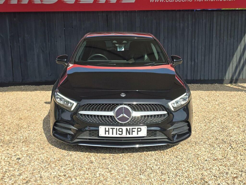 Mercedes-Benz A Class Hatchback 2.0 A250 Amg Line Premium 7G-dct Euro HT19NFP Black #2