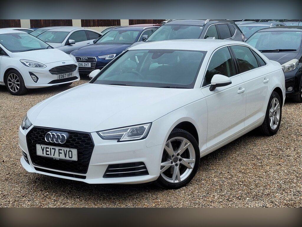 Audi A4 1.4 Tfsi Sport Euro 6 Ss YE17FVO White #2
