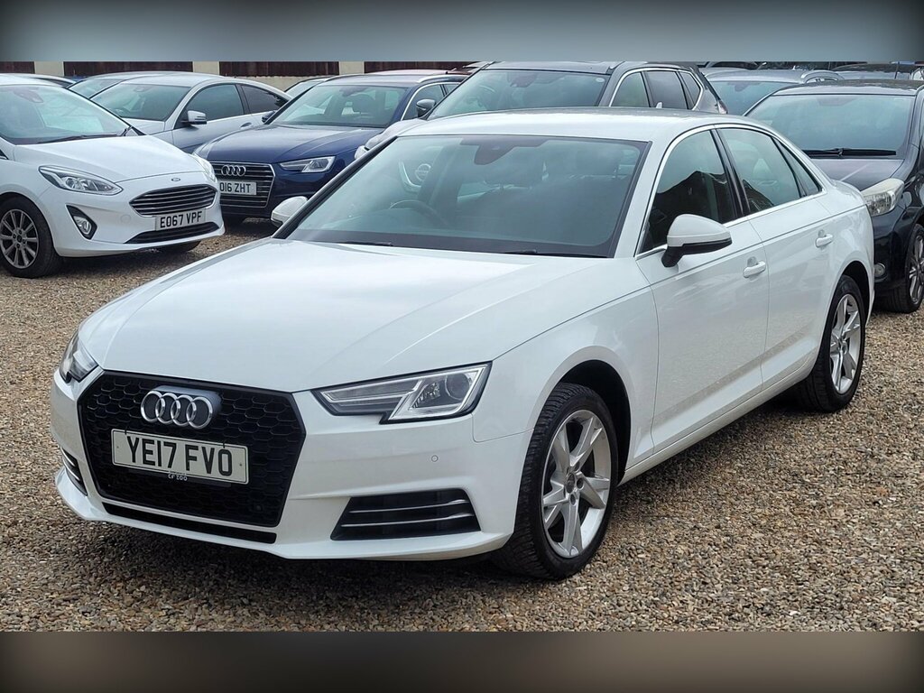 Audi A4 1.4 Tfsi Sport Euro 6 Ss YE17FVO White #4