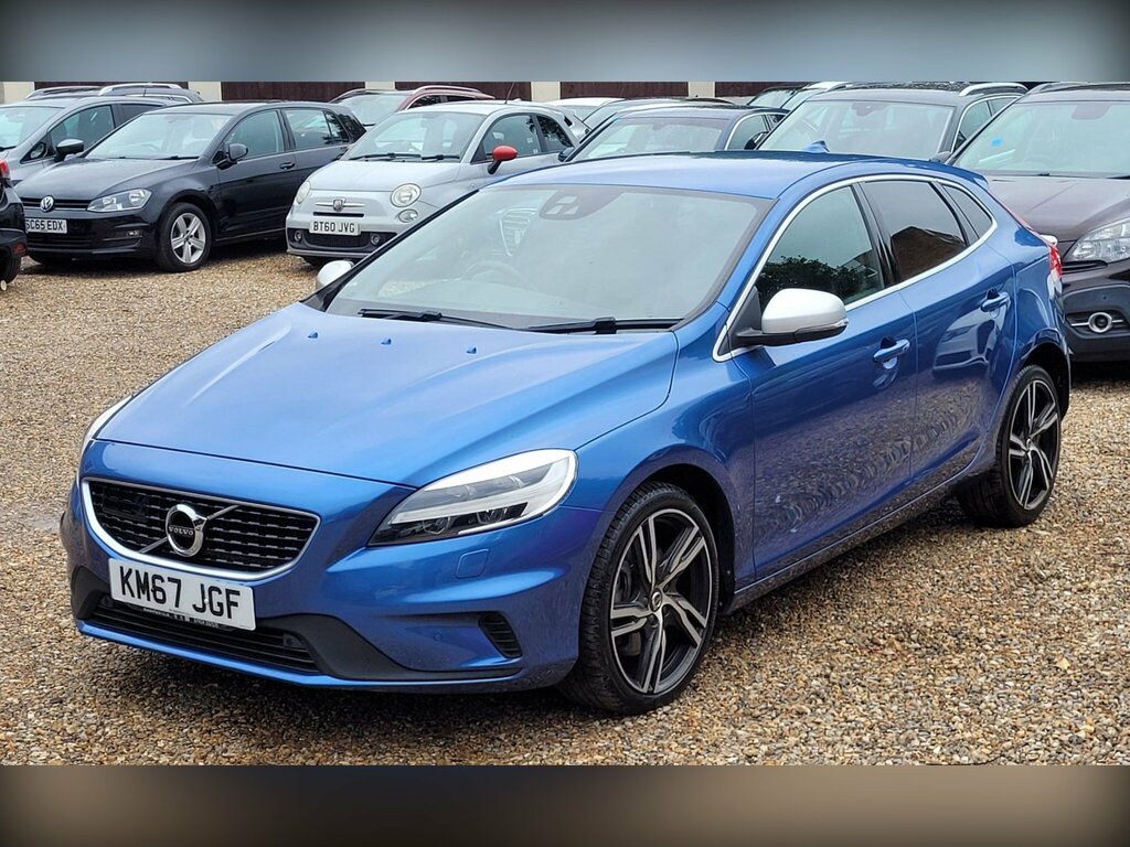 Volvo V40 1.5 T2 R-design Pro Euro 6 Ss KM67JGF Blue #5