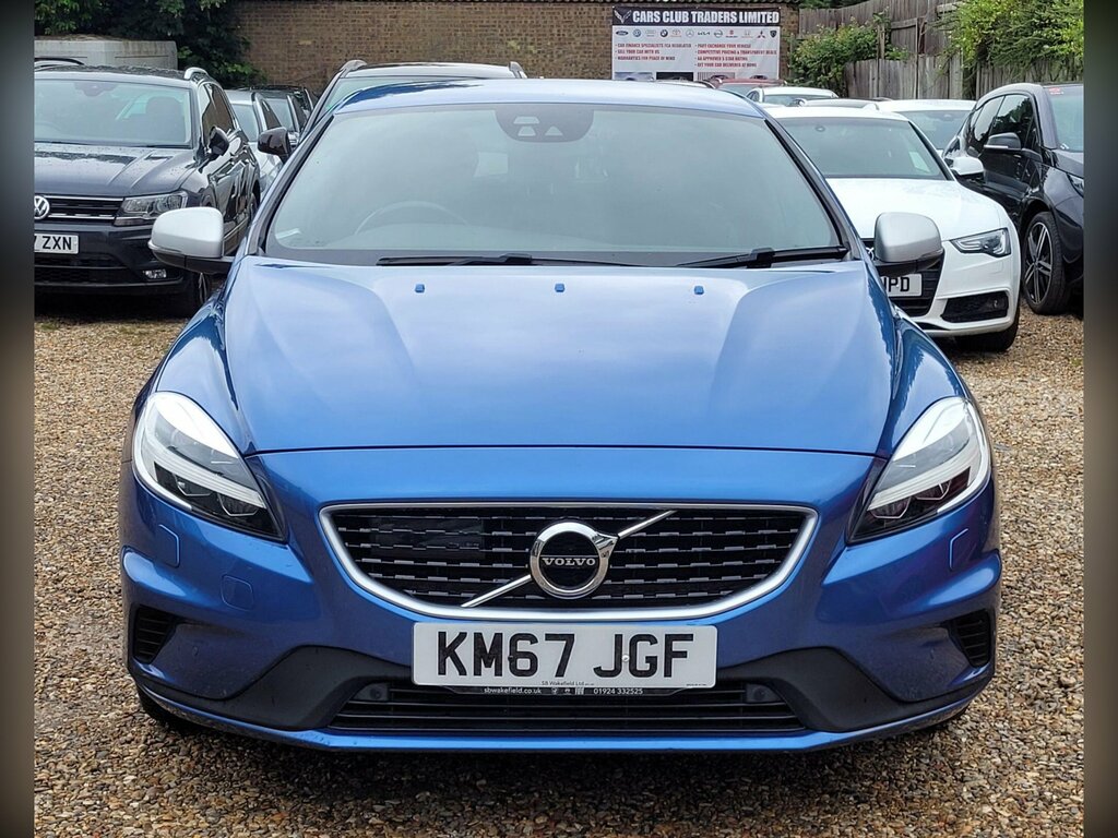 Volvo V40 1.5 T2 R-design Pro Euro 6 Ss KM67JGF Blue #3