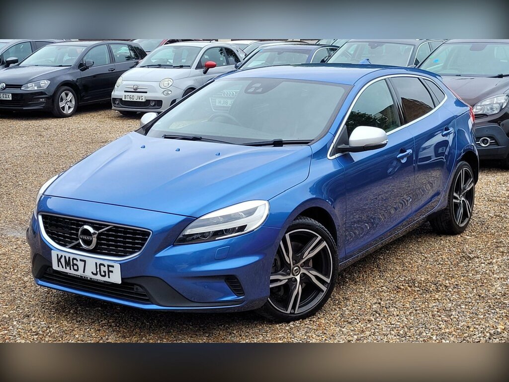 Volvo V40 1.5 T2 R-design Pro Euro 6 Ss KM67JGF Blue #2