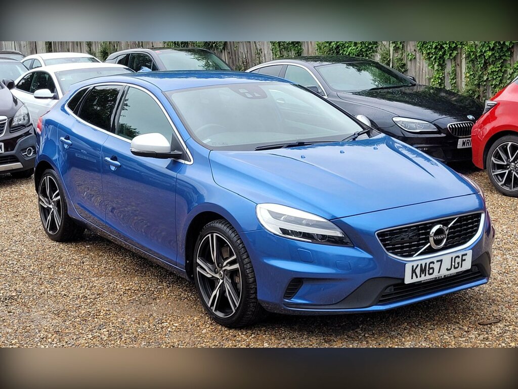 Volvo V40 1.5 T2 R-design Pro Euro 6 Ss KM67JGF Blue #4