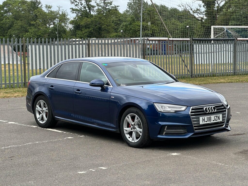 Audi A4 1.4 Tfsi S Line Euro 6 Ss Blue