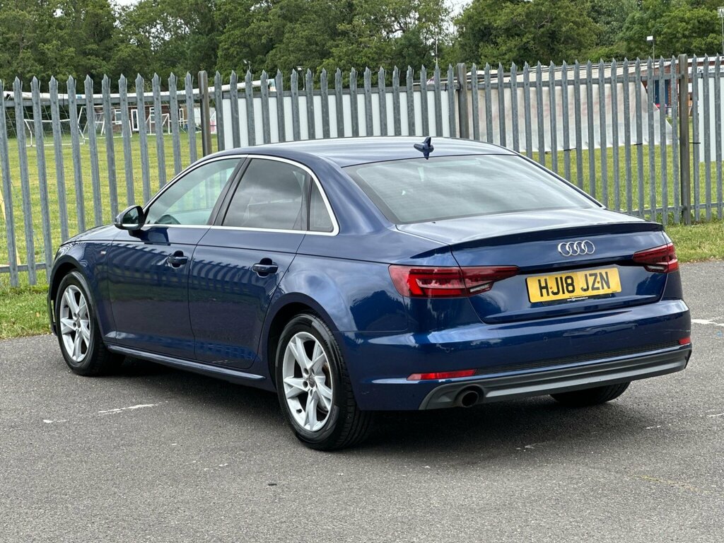 Audi A4 1.4 Tfsi S Line Euro 6 Ss HJ18JZN Blue #6