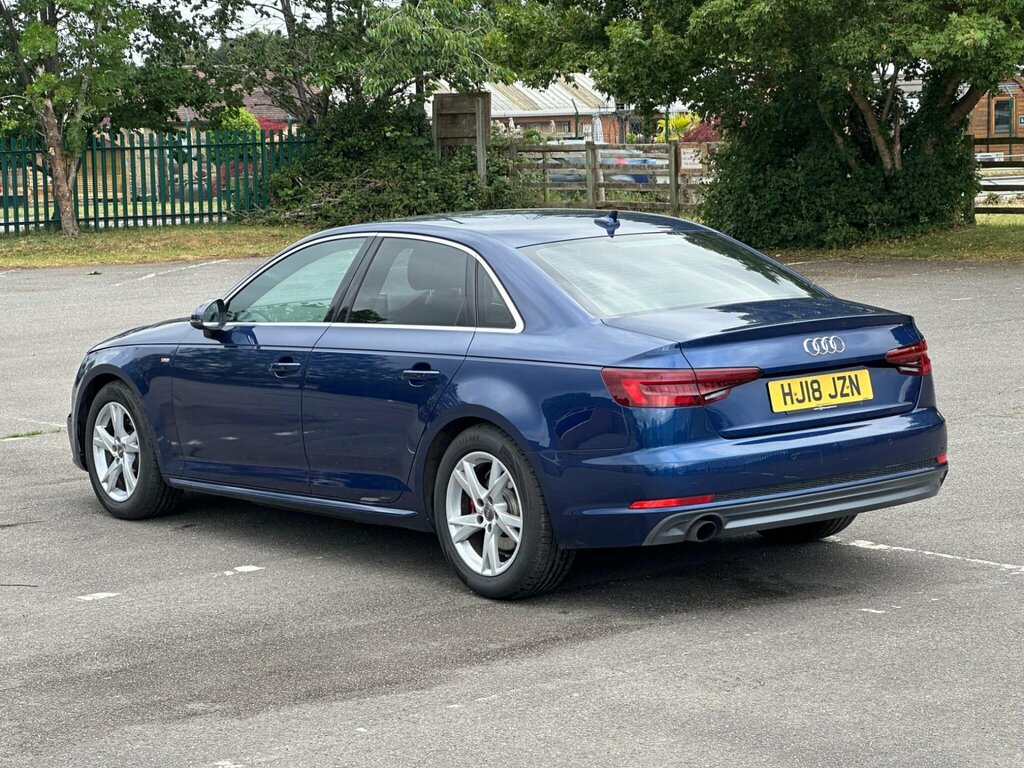 Audi A4 1.4 Tfsi S Line Euro 6 Ss HJ18JZN Blue #4