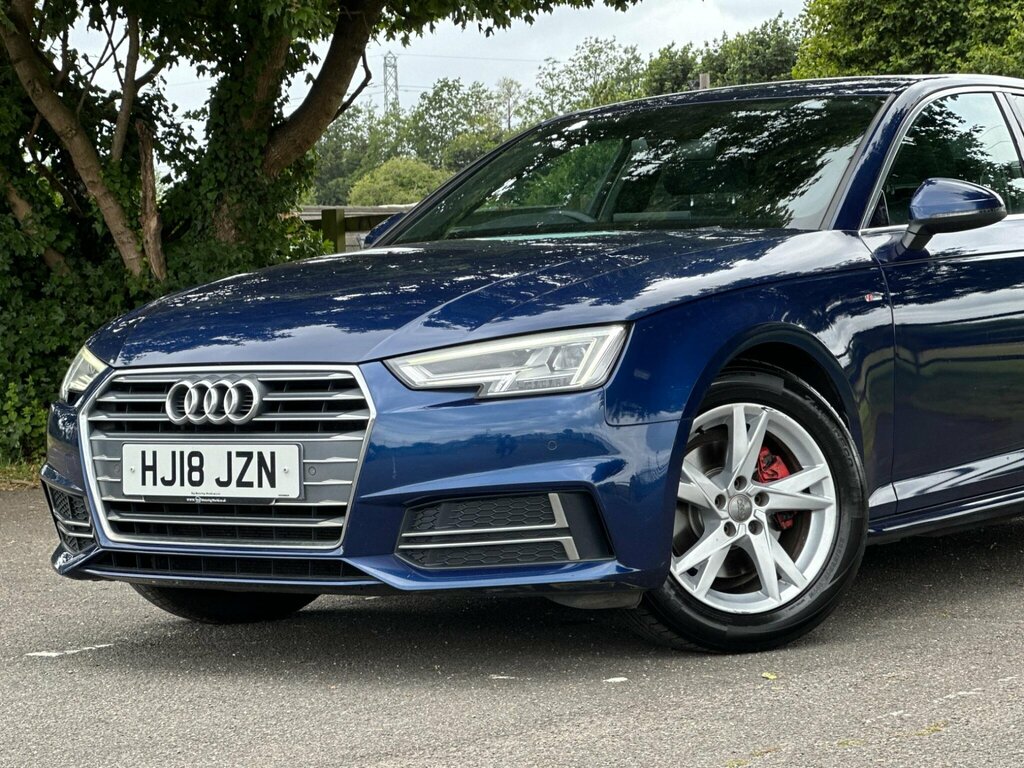 Audi A4 1.4 Tfsi S Line Euro 6 Ss HJ18JZN Blue #5