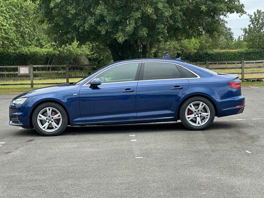 Audi A4 1.4 Tfsi S Line Euro 6 Ss HJ18JZN Blue #5