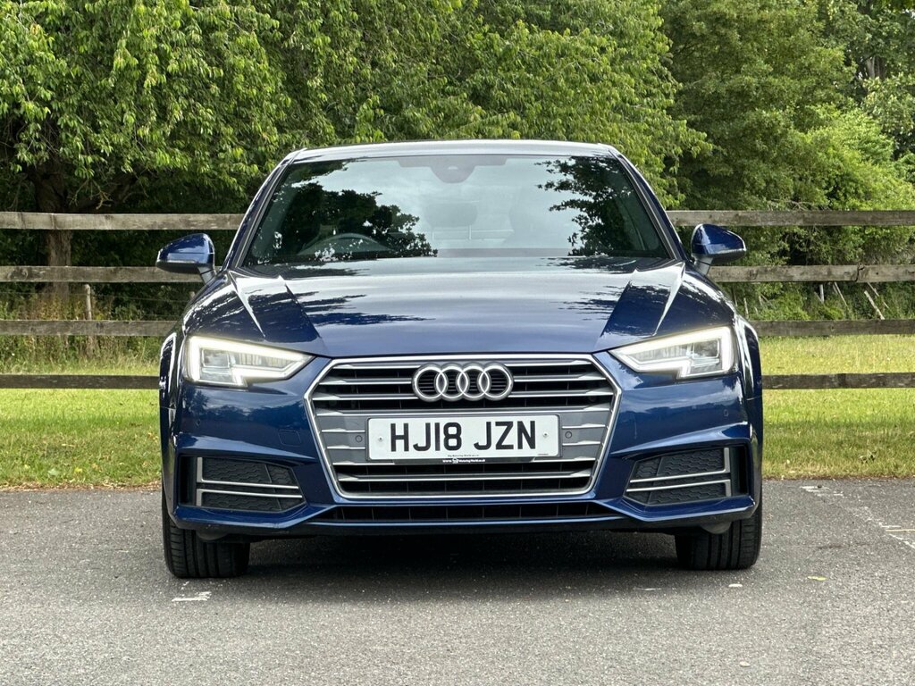Audi A4 1.4 Tfsi S Line Euro 6 Ss HJ18JZN Blue #4