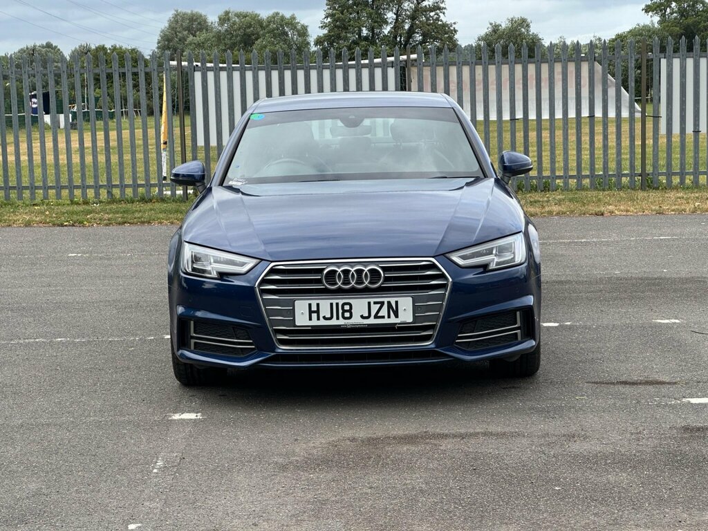 Audi A4 1.4 Tfsi S Line Euro 6 Ss HJ18JZN Blue #2