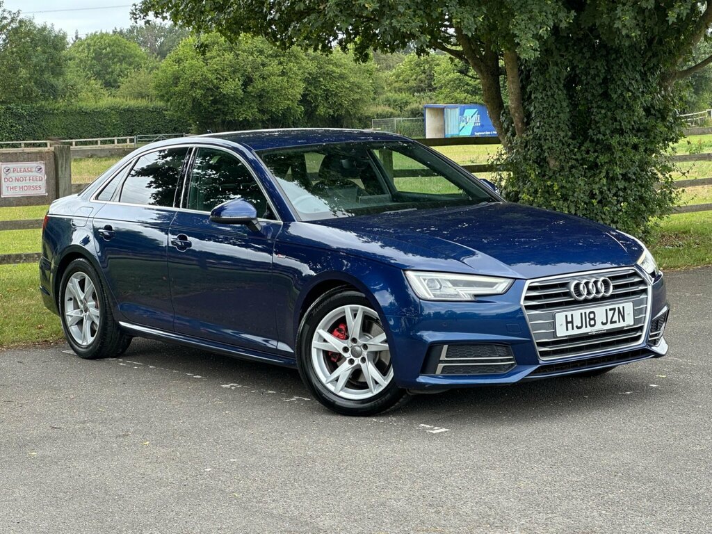 Audi A4 1.4 Tfsi S Line Euro 6 Ss Blue