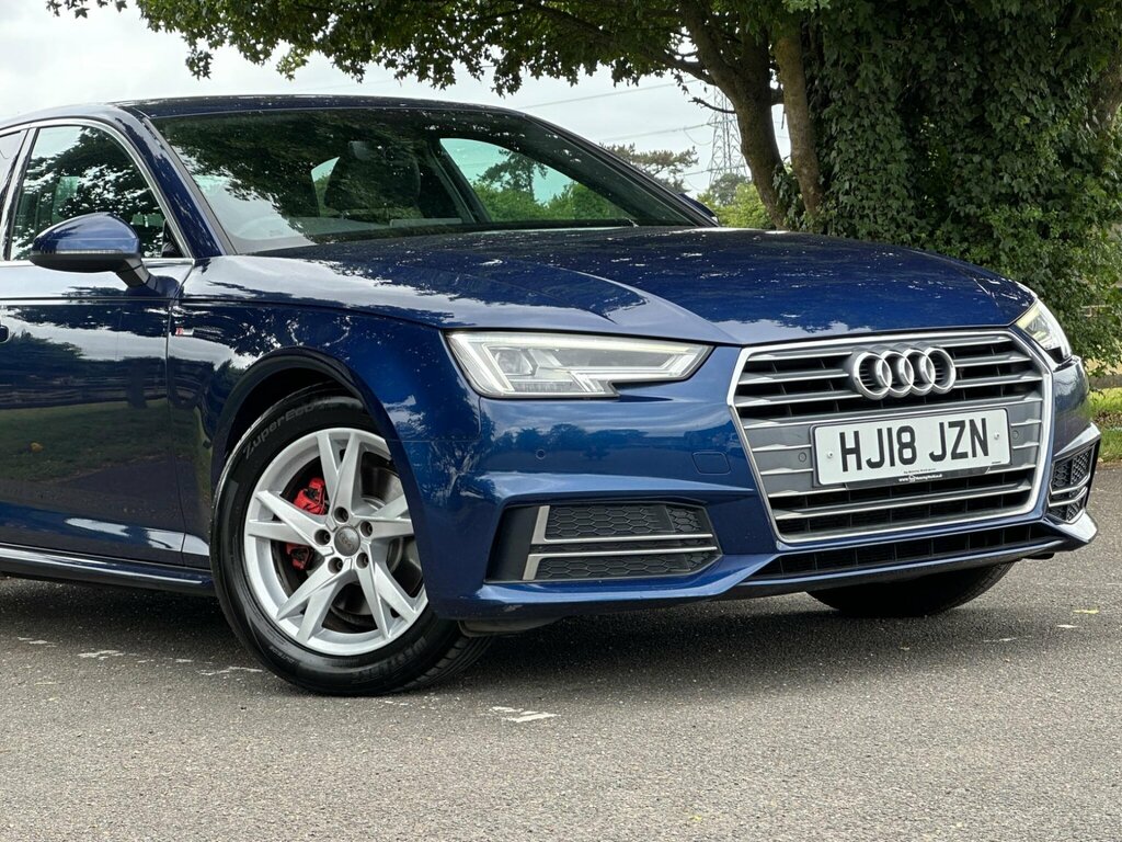 Audi A4 1.4 Tfsi S Line Euro 6 Ss HJ18JZN Blue #3