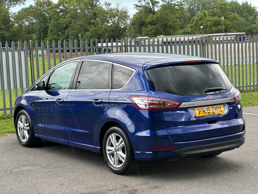 Ford S-Max 2.0 Tdci Titanium Powershift Euro 6 Ss Blue #4