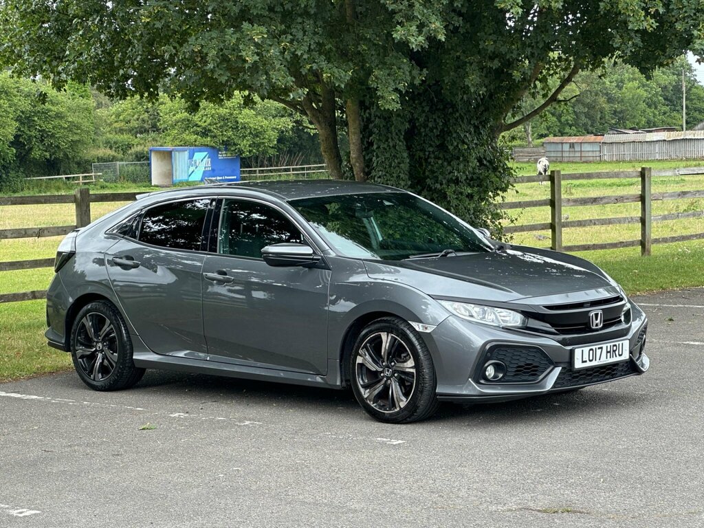 Honda Civic 1.0 Vtec Turbo Sr Cvt Euro 6 Ss LO17HRU Grey #6