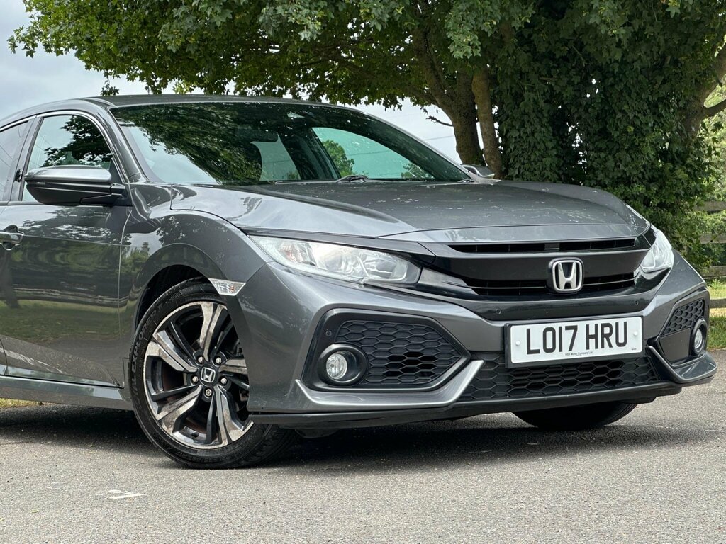Honda Civic 1.0 Vtec Turbo Sr Cvt Euro 6 Ss LO17HRU Grey #2