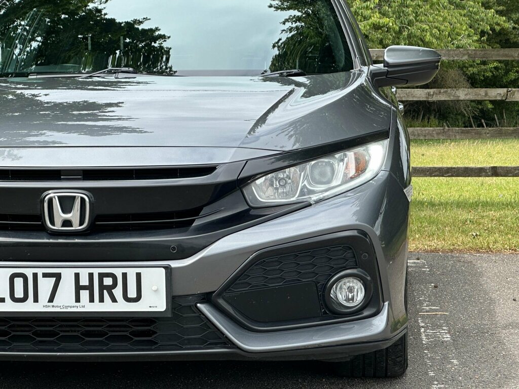 Honda Civic 1.0 Vtec Turbo Sr Cvt Euro 6 Ss LO17HRU Grey #3