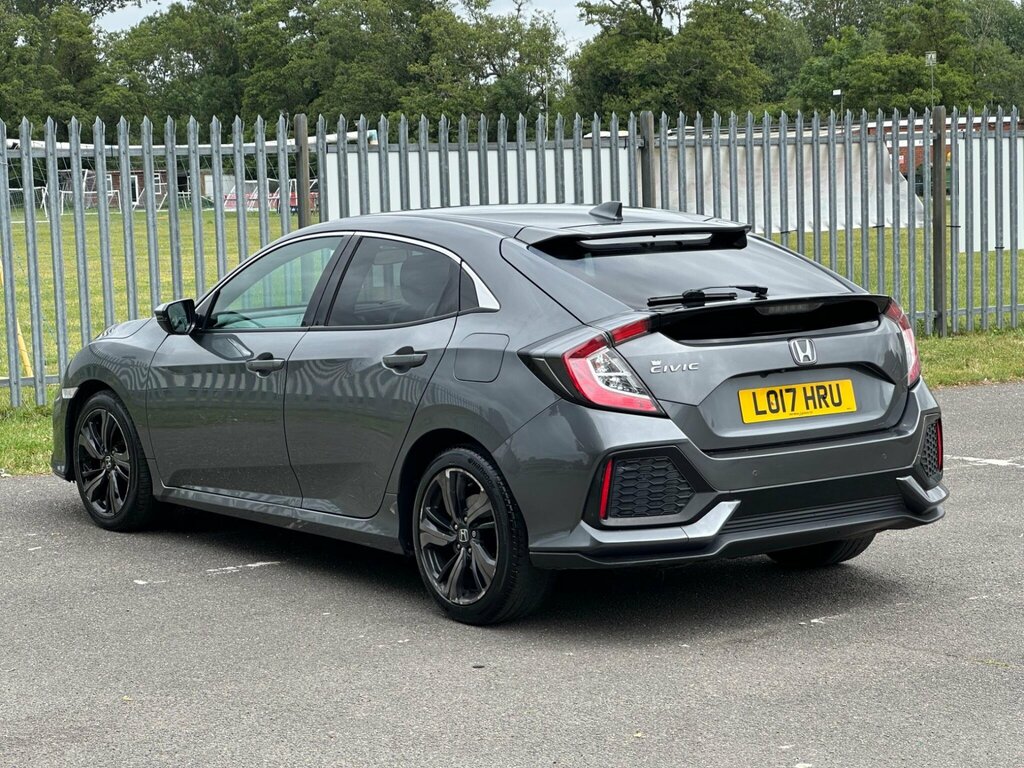 Honda Civic 1.0 Vtec Turbo Sr Cvt Euro 6 Ss LO17HRU Grey #5