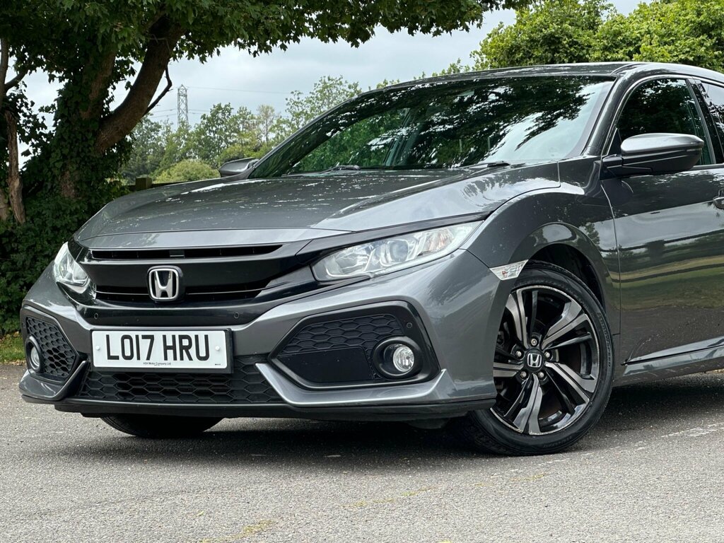 Honda Civic 1.0 Vtec Turbo Sr Cvt Euro 6 Ss LO17HRU Grey #4