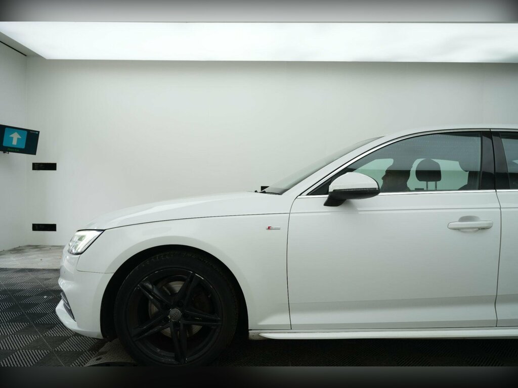 Audi A4 1.4 Tfsi S Line Euro 6 Ss YA67EUF White #2