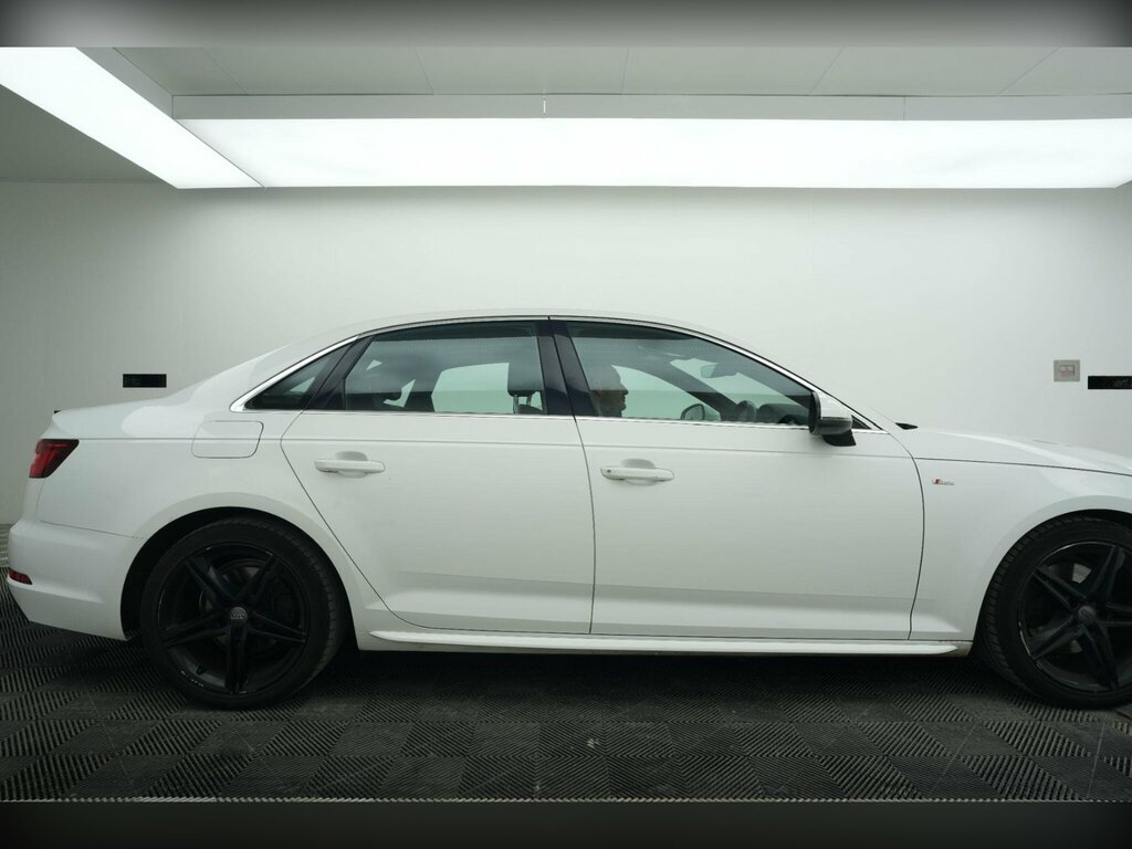 Audi A4 1.4 Tfsi S Line Euro 6 Ss YA67EUF White #6