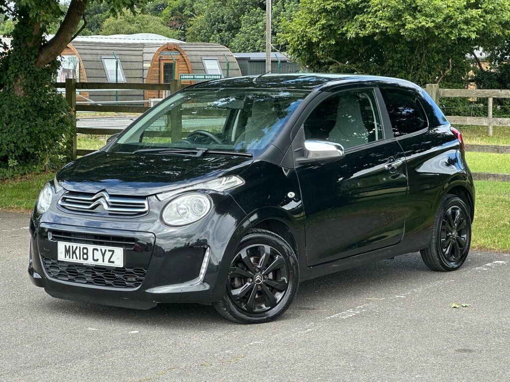 Citroen C1 1.2 Puretech Flair Euro 6 Black #4