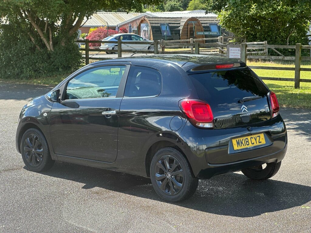 Citroen C1 1.2 Puretech Flair Euro 6 Black #4