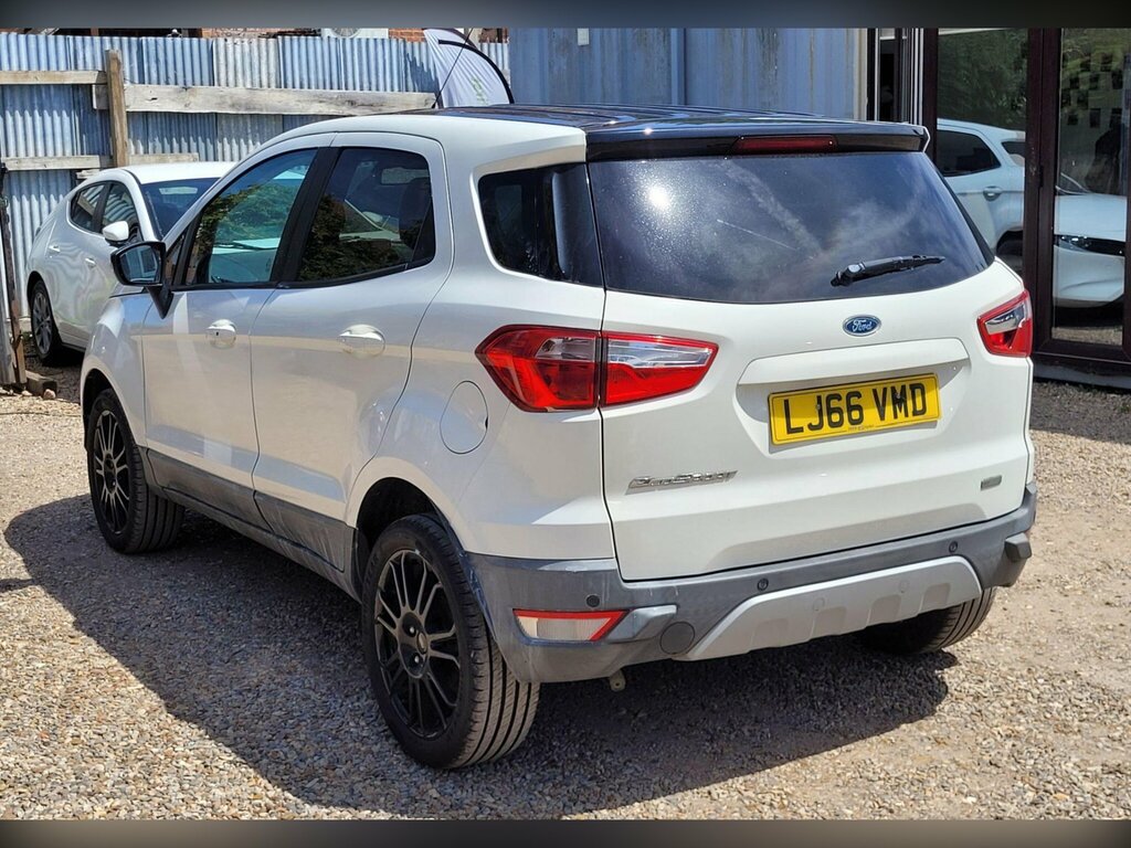 Ford Ecosport 1.0T Ecoboost Titanium S 2Wd Euro 6 Ss White #4