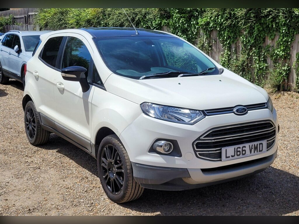 Ford Ecosport 1.0T Ecoboost Titanium S 2Wd Euro 6 Ss White