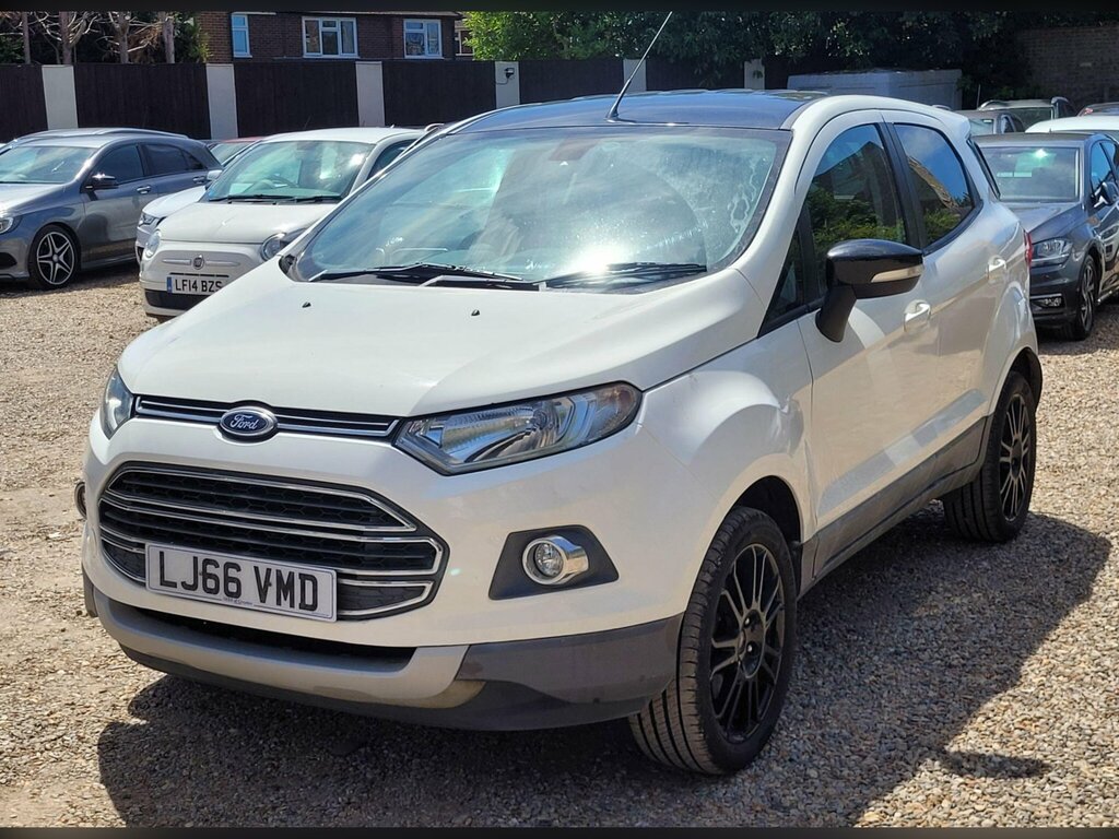 Ford Ecosport 1.0T Ecoboost Titanium S 2Wd Euro 6 Ss White #2