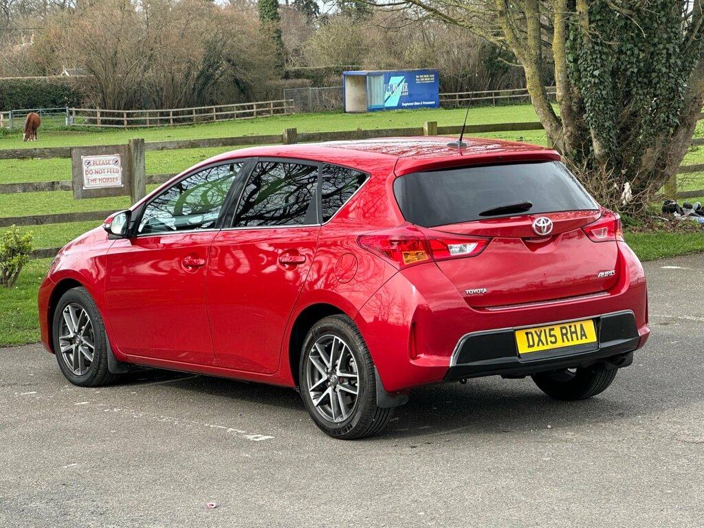 Toyota Auris 1.33 Dual Vvt-i Icon Plus Euro 5 Ss Red #4