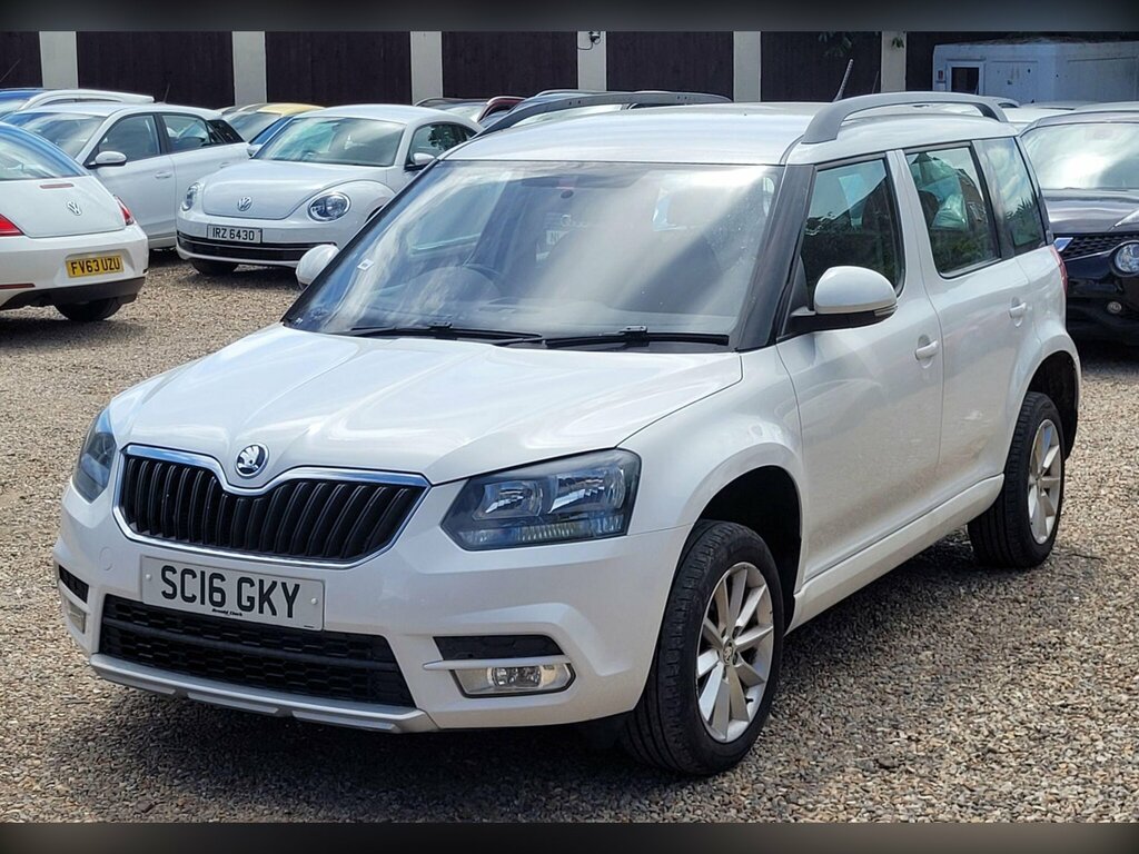 Skoda Yeti 1.2 Tsi S Euro 6 Ss White #2