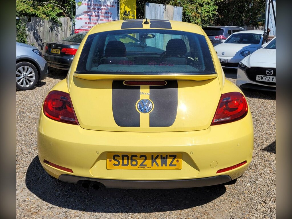 Volkswagen Beetle 1.4 Tsi Design Euro 5 Yellow #4