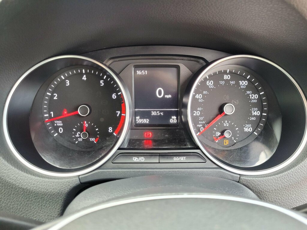 Volkswagen Polo 1.4 Tdi Bluemotion White #52