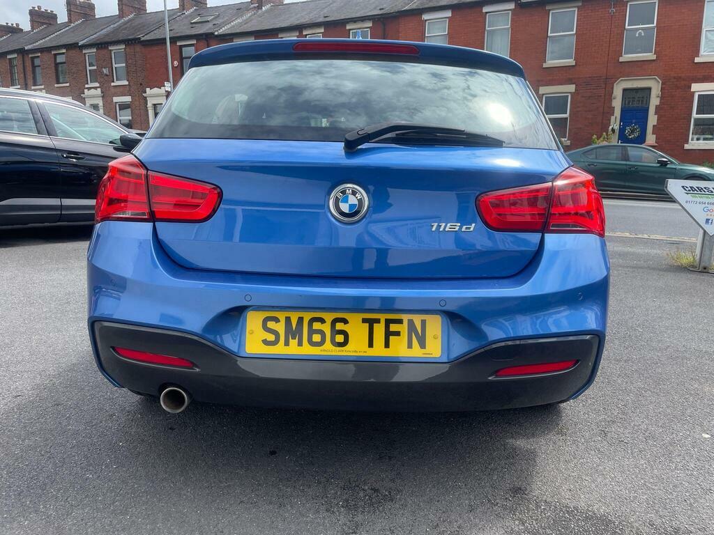BMW 1 Series 1.5 116D M Sport Hatchback SM66TFN Blue #6