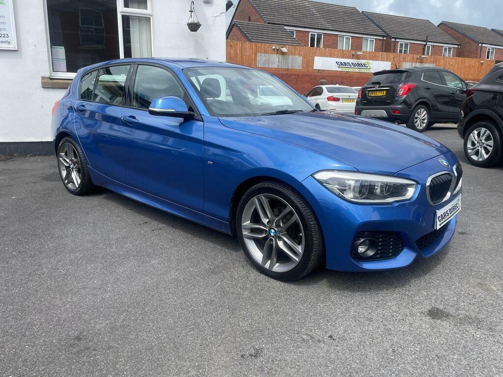 BMW 1 Series 1.5 116D M Sport Hatchback SM66TFN Blue #3