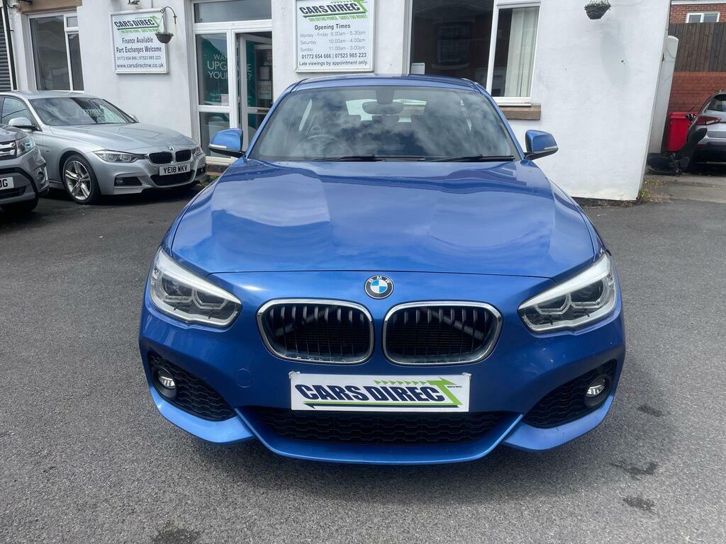 BMW 1 Series 1.5 116D M Sport Hatchback SM66TFN Blue #2