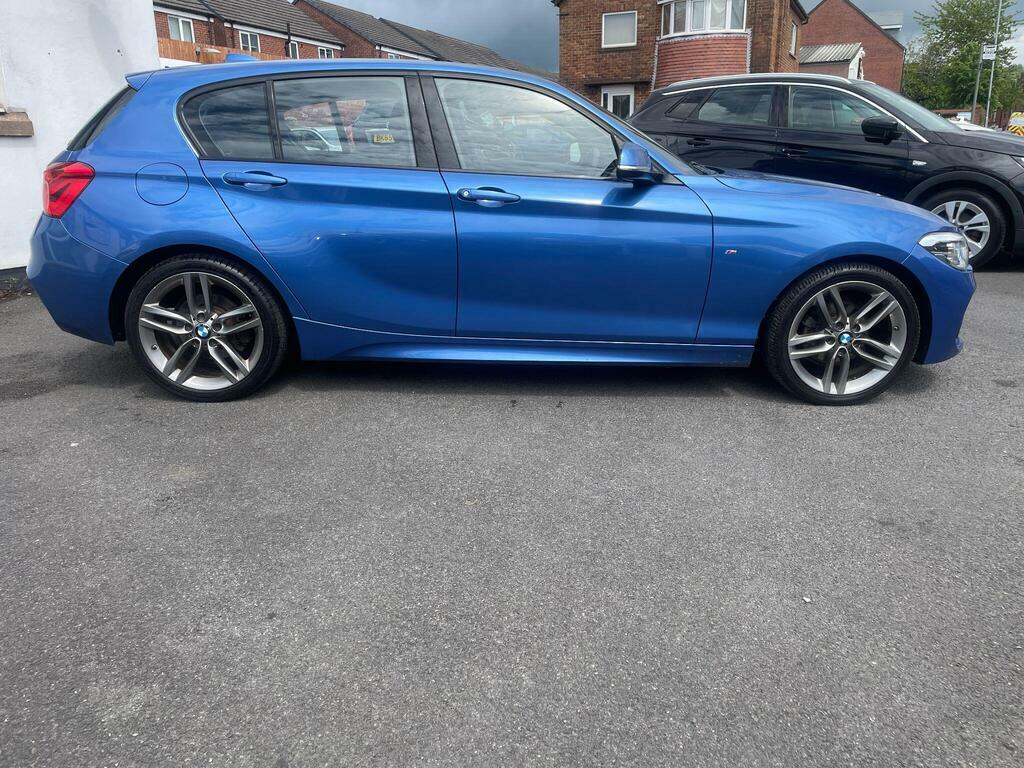BMW 1 Series 1.5 116D M Sport Hatchback SM66TFN Blue #4