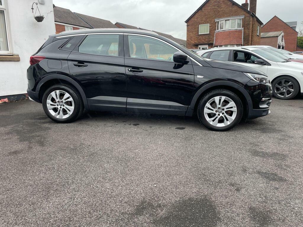 Vauxhall Grandland X 1.2 Turbo Gpf Sport Nav Suv DP19NWB Black #4