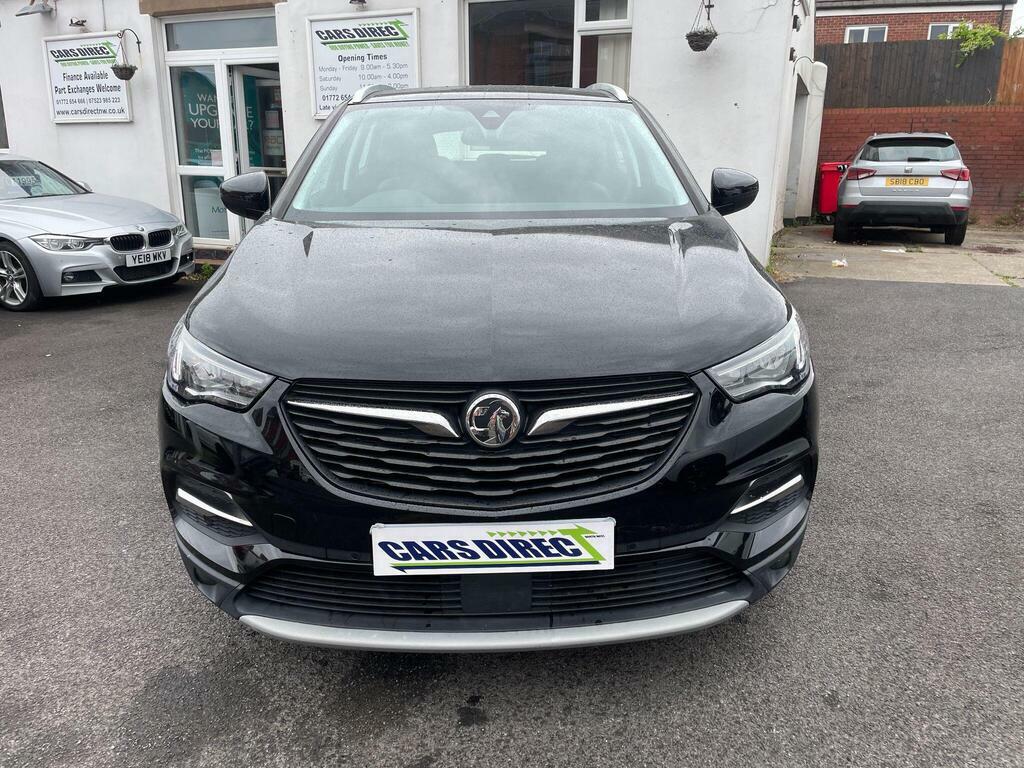 Vauxhall Grandland X 1.2 Turbo Gpf Sport Nav Suv DP19NWB Black #2